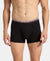 Super Combed Cotton Rib Trunk with Ultrasoft Waistband - Black