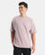 Super Combed Cotton Blend Oversized T-Shirt with StayFresh Treatment - Nirvana