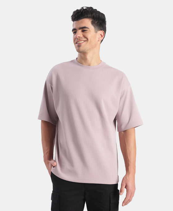 Super Combed Cotton Blend Oversized T-Shirt with StayFresh Treatment - Nirvana