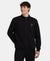 Super Combed Cotton Rich Fleece Jacket with StayWarm Technology - Black