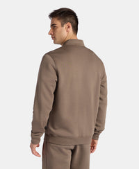 Super Combed Cotton Rich Fleece Jacket with StayWarm Technology - Bungee Cord