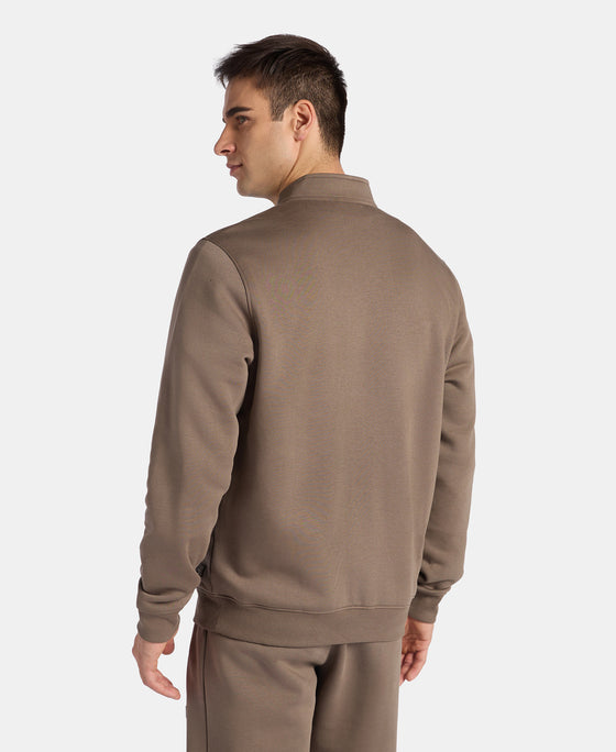 Super Combed Cotton Rich Fleece Jacket with StayWarm Technology - Bungee Cord