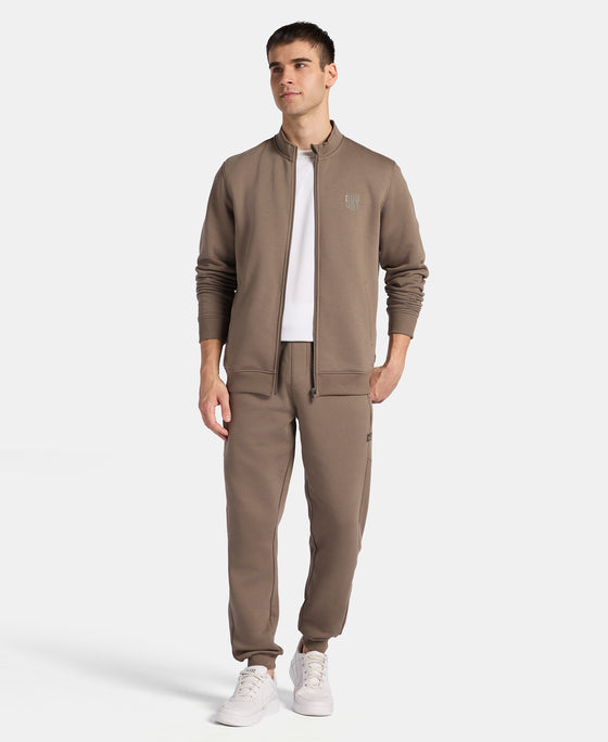 Super Combed Cotton Rich Fleece Jacket with StayWarm Technology - Bungee Cord