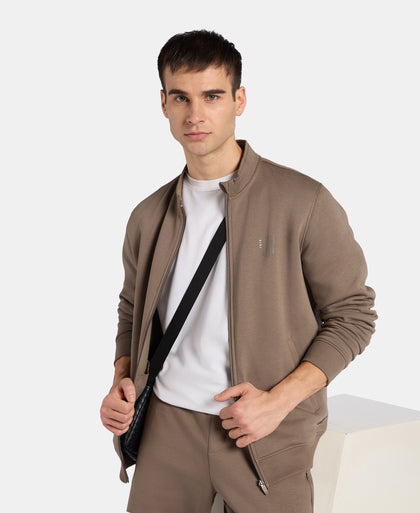 Super Combed Cotton Rich Fleece Jacket with StayWarm Technology - Bungee Cord