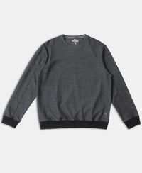 Super Combed Cotton Rich Sweatshirt with Ribbed Cuffs - Black