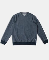 Super Combed Cotton Rich Sweatshirt with Ribbed Cuffs - Navy