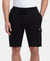 Super Combed Cotton Rich Regular Fit Cargo Pocket Shorts - Black