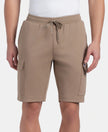 Super Combed Cotton Rich Regular Fit Cargo Pocket Shorts - Desert Taupe