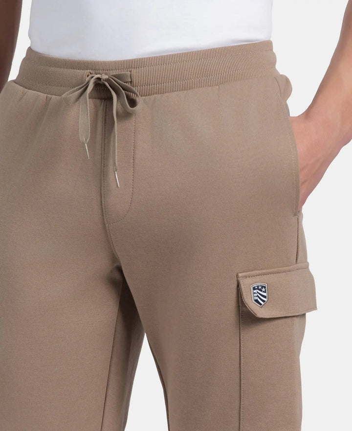 Super Combed Cotton Rich Regular Fit Cargo Pocket Shorts - Desert Taupe