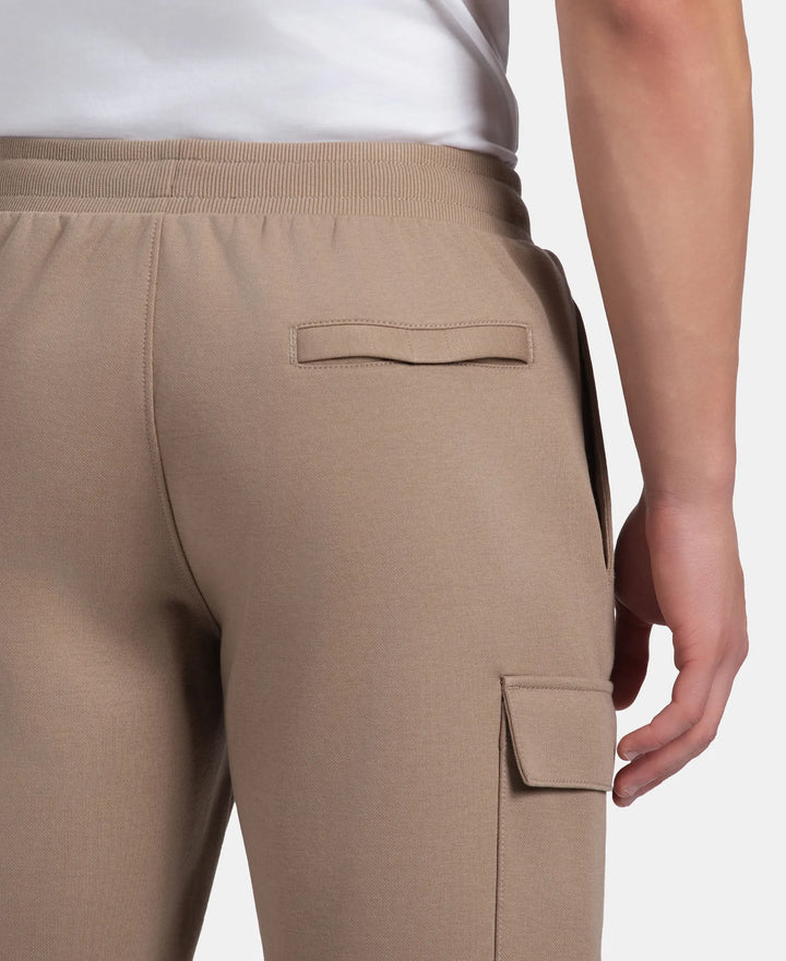Super Combed Cotton Rich Regular Fit Cargo Pocket Shorts - Desert Taupe