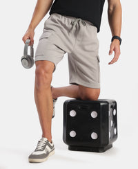 Super Combed Cotton Rich Regular Fit Cargo Pocket Shorts - Ghost Gray