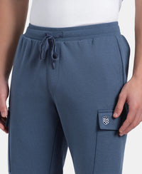 Super Combed Cotton Rich Regular Fit Cargo Pocket Shorts - Vintage Indigo