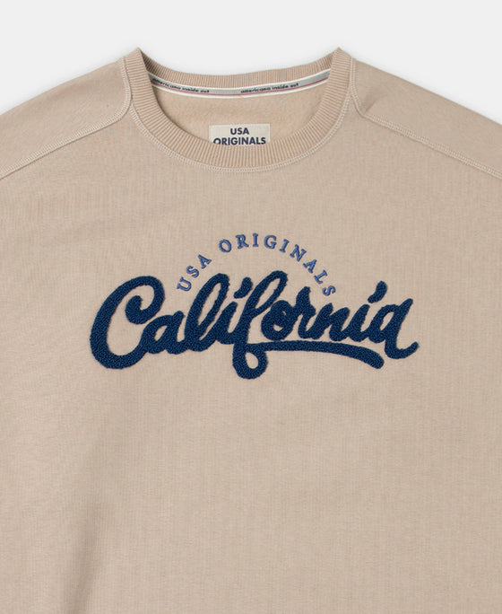 Super Combed Cotton Rich Fleece Printed Sweatshirt with StayWarm Technology - Pure Cashmere