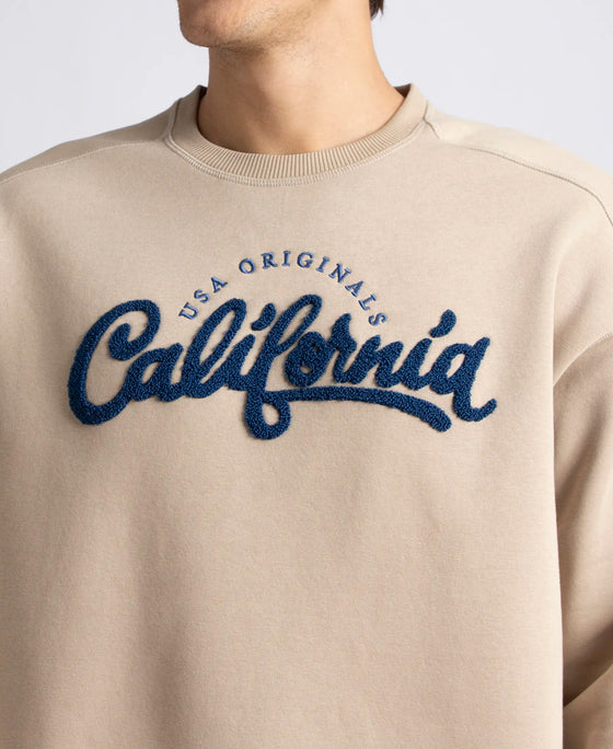Super Combed Cotton Rich Fleece Printed Sweatshirt with StayWarm Technology - Pure Cashmere