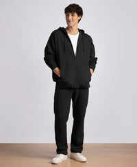 Oversized Super Combed Cotton Rich Fleece Jacket with StayWarm Technology - Black