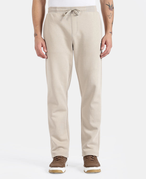 Super Combed Cotton Rich Fleece Trackpants with StayWarm Technology - Pure Cashmere