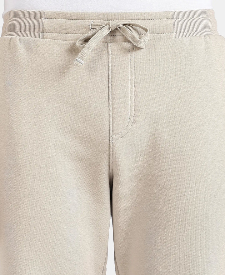 Super Combed Cotton Rich Fleece Trackpants with StayWarm Technology - Pure Cashmere