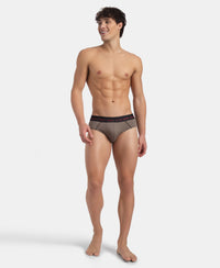 Super Combed Cotton Solid Brief with Ultrasoft Waistband - Dark Khaki