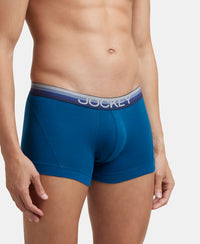 Super Combed Cotton Elastane Stretch Solid Trunk with Ultrasoft Waistband - Assorted