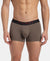Super Combed Cotton Elastane Stretch Solid Trunk with Ultrasoft Waistband - Dark Khaki