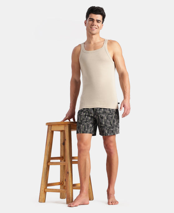 Gym Vest Rib Machine Buy Super Combed Cotton Rib Square Neck Gym Vest - Plaza Taupe US26 ...