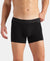 Super Combed Cotton Elastane Stretch Solid Trunk with Ultrasoft Waistband - Black
