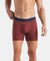 Super Combed Cotton Elastane Stretch Solid Boxer Brief with StayFresh Treatment - Port