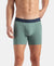 Super Combed Cotton Elastane Stretch Solid Boxer Brief with StayFresh Treatment - Sage Brush Green
