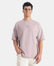 Super Combed Cotton Rich Graphic Printed Oversized T-Shirt - Nirvana