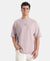Super Combed Cotton Rich Graphic Printed Oversized T-Shirt - Nirvana