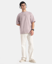 Super Combed Cotton Rich Graphic Printed Oversized T-Shirt - Nirvana