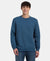 Super Combed Cotton Rich Fleece Sweatshirt with StayWarm Technology - Ensign Blue