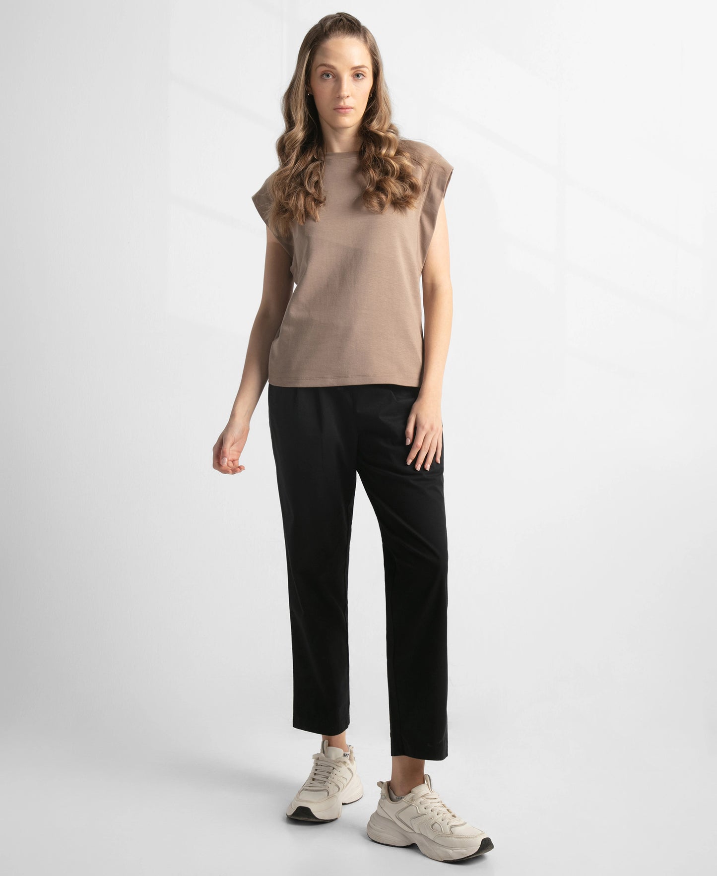 Super Combed Cotton Regular Fit Hybrid Travel Pants - Black