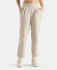 Super Combed Cotton Regular Fit Hybrid Pants - Pebble Grey