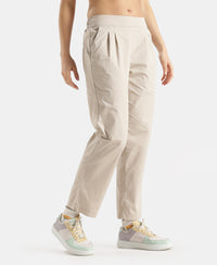 Super Combed Cotton Regular Fit Hybrid Pants - Pebble Grey