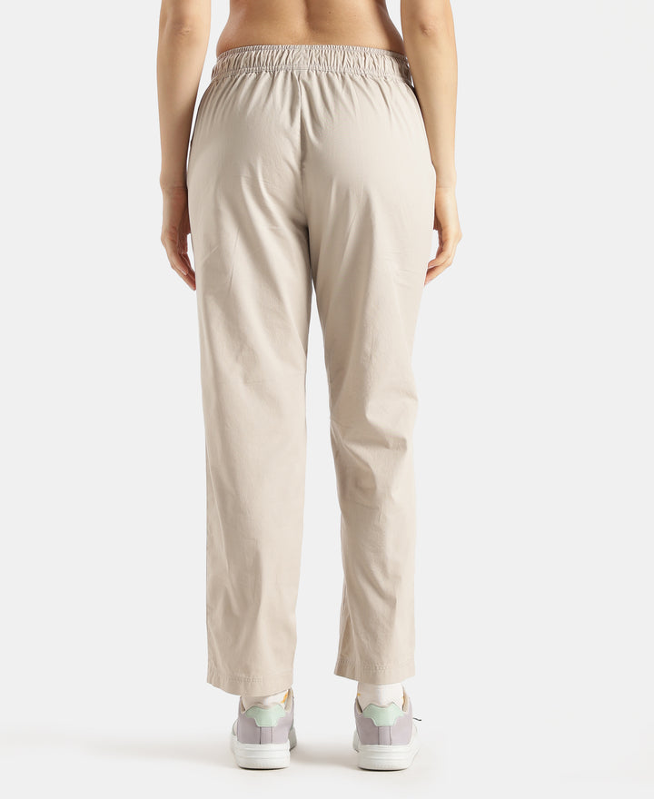 Super Combed Cotton Regular Fit Hybrid Pants - Pebble Grey