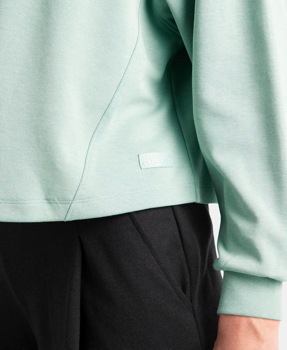 Super Combed Cotton Rich Oversized Printed Full Sleeve T-Shirt - Abyss