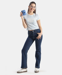 Super Combed Cotton Rich Graphic Printed T-Shirt - Skyway