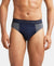 Super Combed Cotton Solid Brief with Stay Fresh Treatment - Charcoal Melange & Deep Navy-1