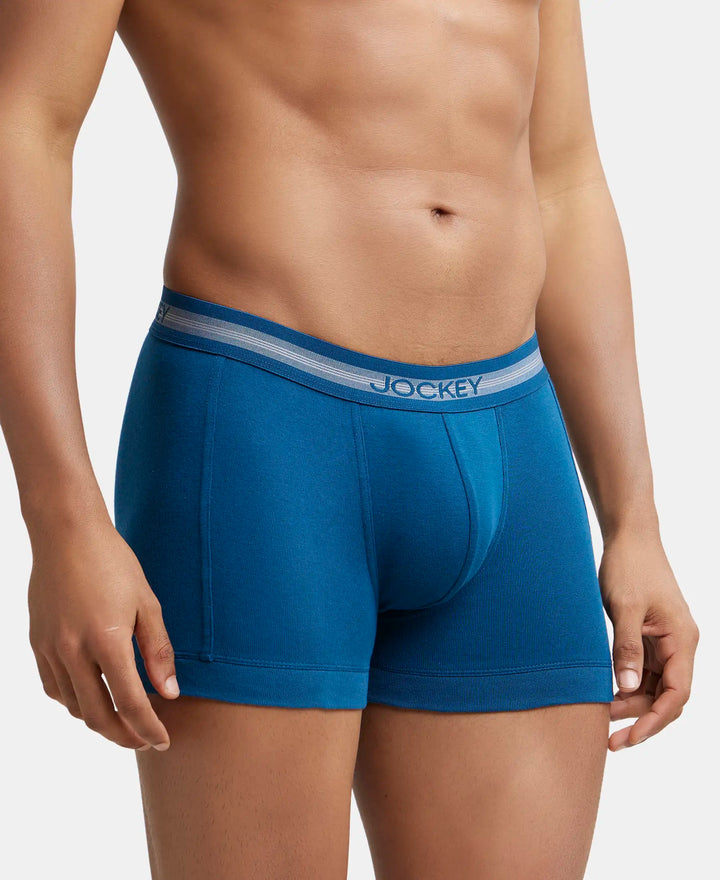 Super Combed Cotton Rib Solid Trunk with StayFresh Treatment - Poseidon-2