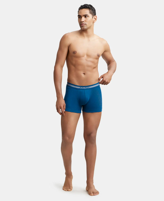 Super Combed Cotton Rib Solid Trunk with StayFresh Treatment - Poseidon-4