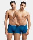 Super Combed Cotton Rib Solid Trunk with StayFresh Treatment - Poseidon-1
