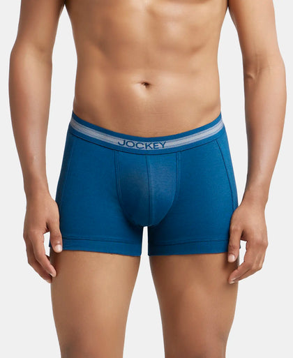 Super Combed Cotton Rib Solid Trunk with StayFresh Treatment - Poseidon-2