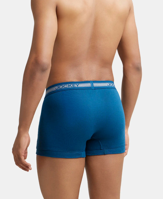 Super Combed Cotton Rib Solid Trunk with StayFresh Treatment - Poseidon-4