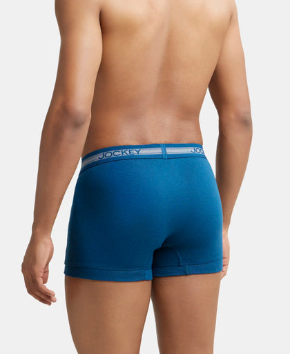 Super Combed Cotton Rib Solid Trunk with StayFresh Treatment - Poseidon-4