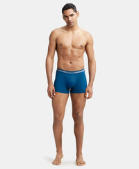 Super Combed Cotton Rib Solid Trunk with StayFresh Treatment - Poseidon-5