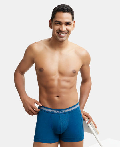 Super Combed Cotton Rib Solid Trunk with StayFresh Treatment - Poseidon-6