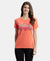Super Combed Cotton Elastane Stretch Regular Fit Graphic Printed Round Neck Half Sleeve T-Shirt  - Dubarry print050-1