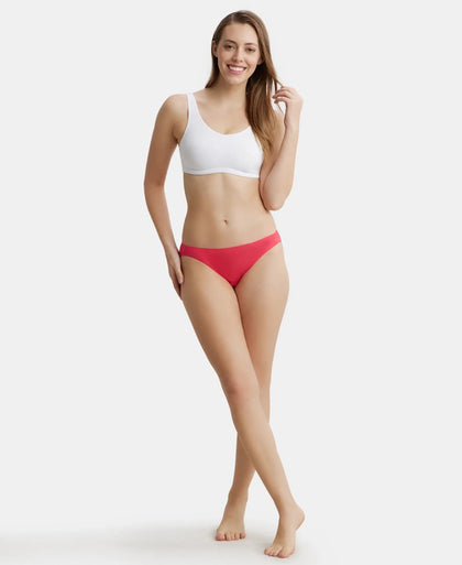 Super Combed Cotton Elastane Slip On Crop Top With StayFresh Treatment - White-4