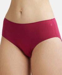 High Coverage Micro Modal Elastane Hipster With Ultrasoft Concealed Waistband - Anemone-7